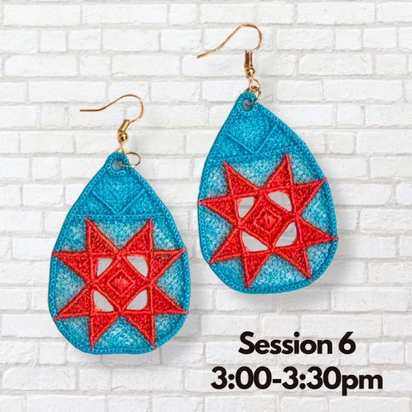 3:00pm-Try Embroidery Session 6