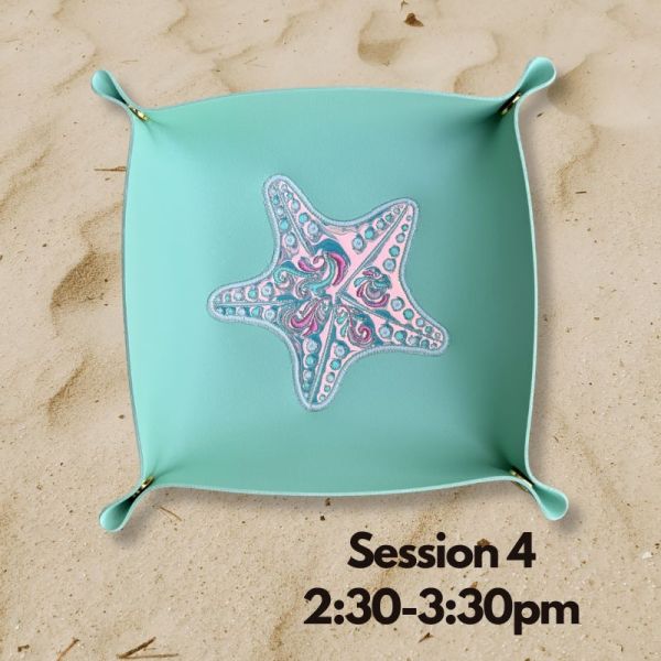 2:30pm Try Embroidery Starfish
